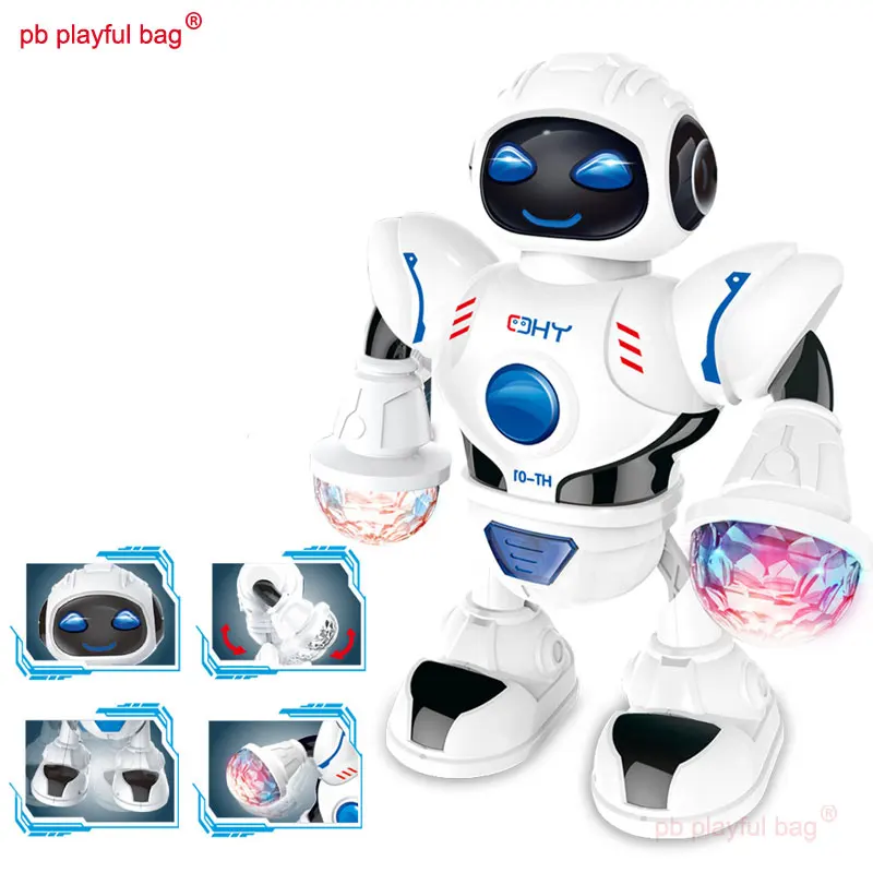 PB Razigran Torba Električni танцующий svemirski robot led svjetiljka glazba djeca obrazovne igračke Model uređenja rođendanski poklon VG22