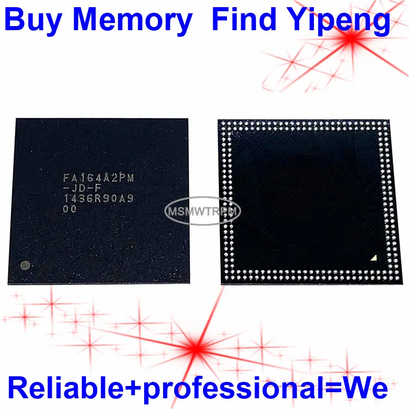 EDFA164A2PM-JD-F 216FBGA LPDDR3 1866 Mbit/s 2 GB Mobilni telefoni Tablete, Prijenosna računala DDR LPDDR Flash memorija EDFA164A2PM