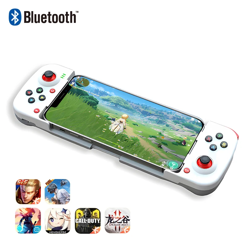 Bežični Bluetooth-kompatibilni Gaming kontroler Saitake Dno Joystick Gamepad Za Samsung, Huawei Xiaomi Android IOS iPhone