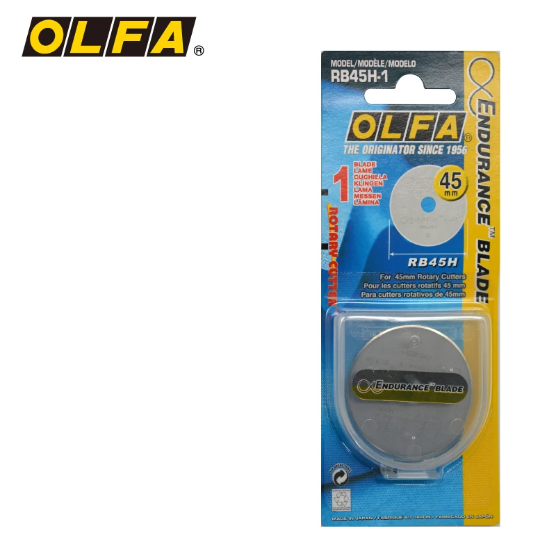 Nož za ploče za kuhanje OLFA 45 mm okrugli nož zamijeniti oštrica RB45H-1 poboljšana verzija RB45-1