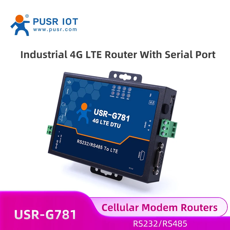 Industrijski mobilni modem PUSR 4g lte autobusni modem Australska verzija 4g wifi modem USR-G781-AU
