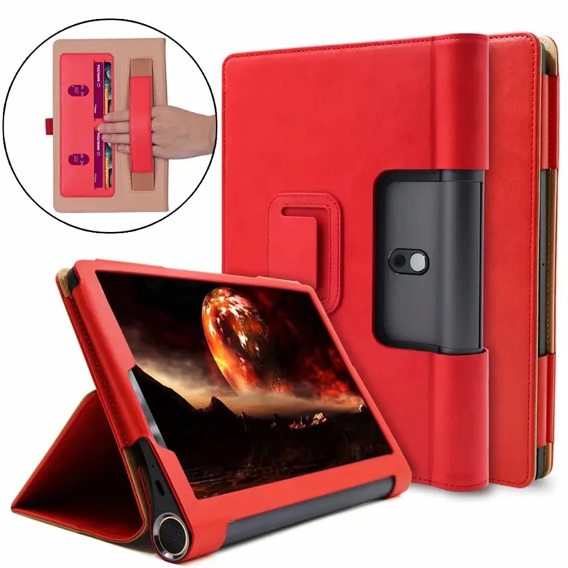 Ultra-tanki Magnetski Torbica od Umjetne Kože za Lenovo Yoga Tab5 YT-X705F 2019, Tableta za Lenovo Yoga Tab 5, 10,1 inča, Torbica