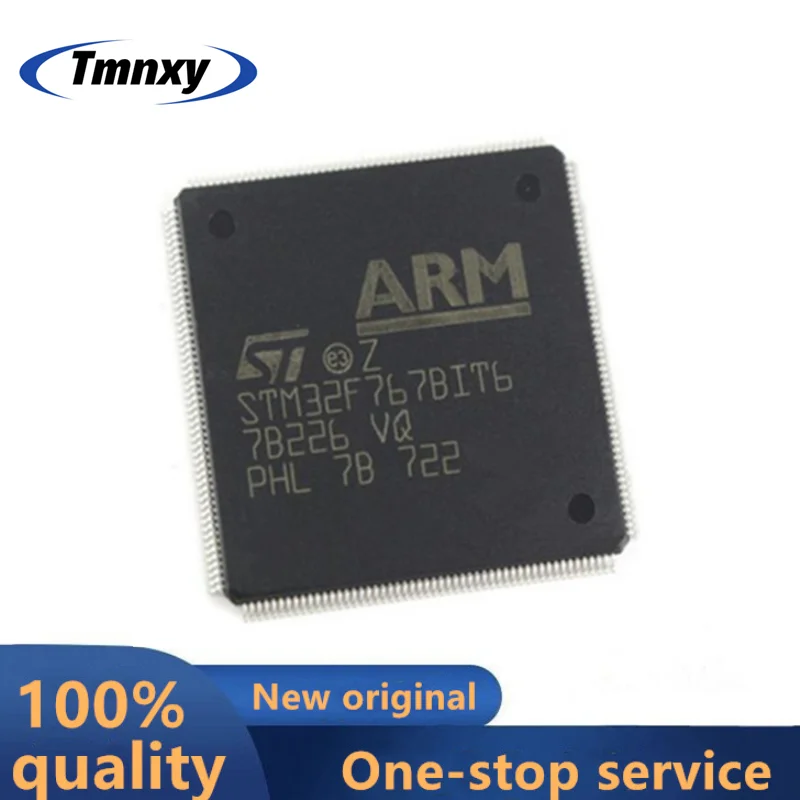 Originalni i autentični STM32F767BIT6 LQFP208 32-bitni Mikrokontroler ARM MCU single-chip Микрокомпьютерный čip