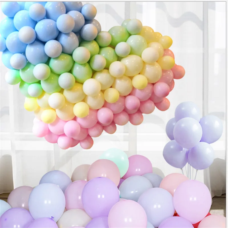 50 12-inčni kreativni dvostruka loptu tjestenine lateks balona rođendan, vjenčanje novi dom shop nakit