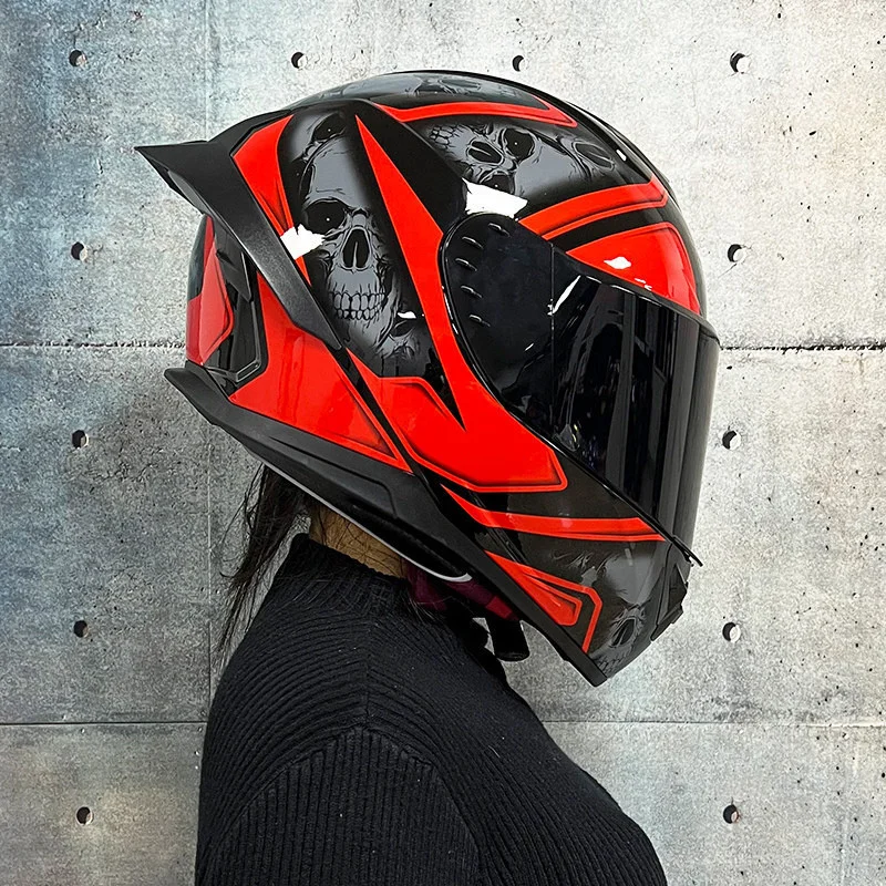 Moto Kaciga Moto Bike Potpunu Njegu kože Lica Motocikl Motocross Kaciga za Skuter Moto kaciga Kaciga Grickalice Kasko Helikopter capacete