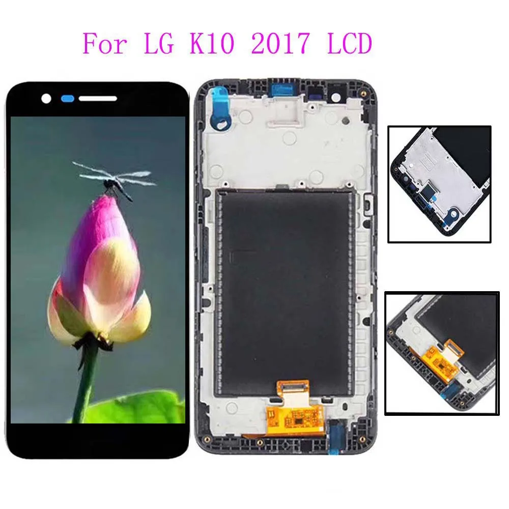 5,3 inčni Originalni LCD zaslon Za LG K10 2017 M250 M250N M250 EM250DS LCD zaslon osjetljiv na Dodir Digitalizator Sklop zaslona Za K20 Plus
