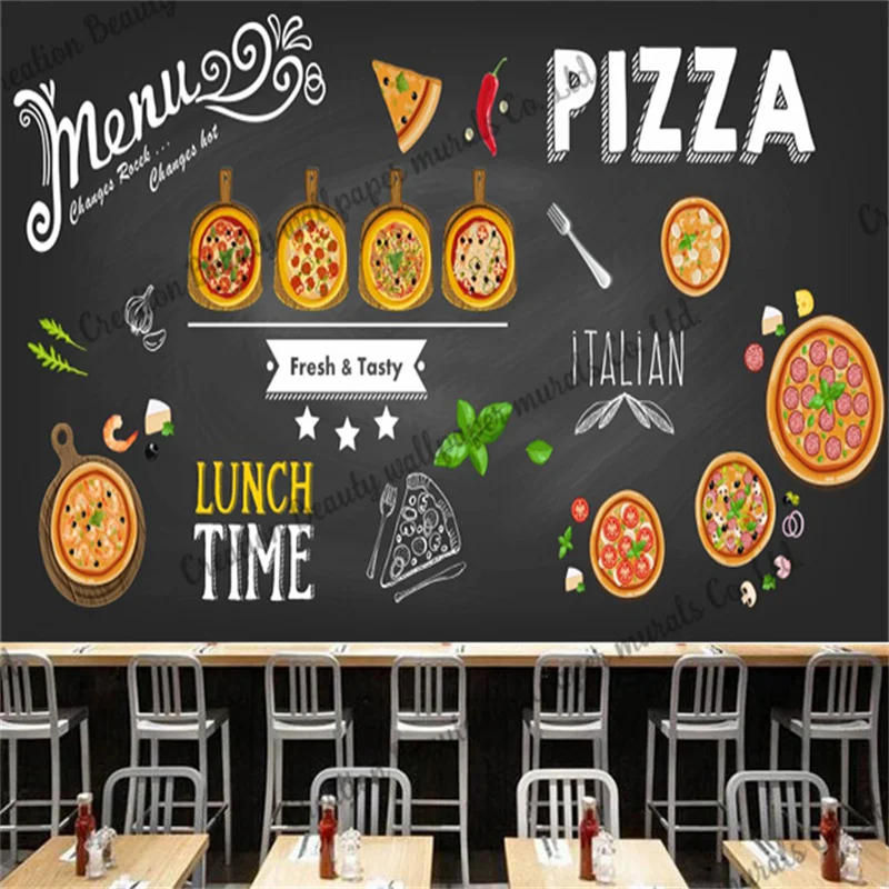 Običaj Desktop Crni karton Talijanska Pizza je Freska Industrijska Ukras Fast Food Restoran i Snack bar Pozadinski Zid