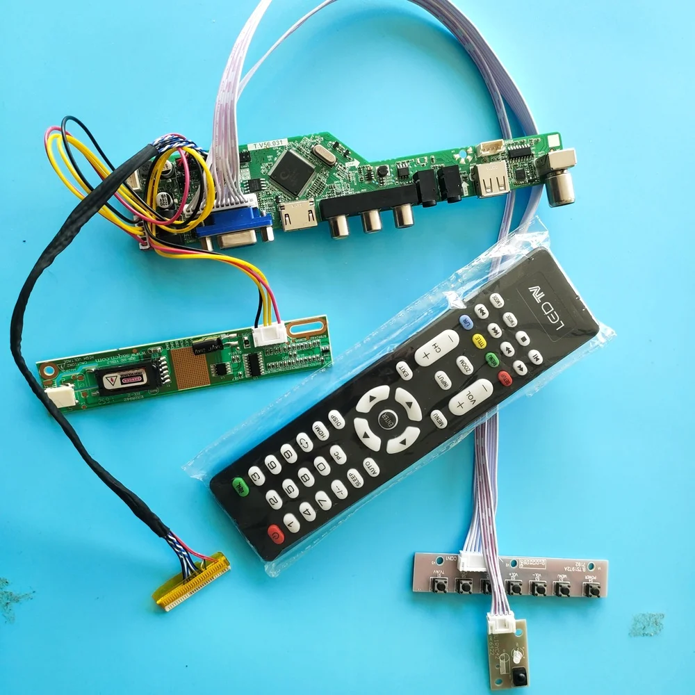 za LP133WX1 (TL) (N2) Naknada vozač 30pin VGA AV TV Kontroler USB Modul Digitalni Signal 1 lampe 13,3 