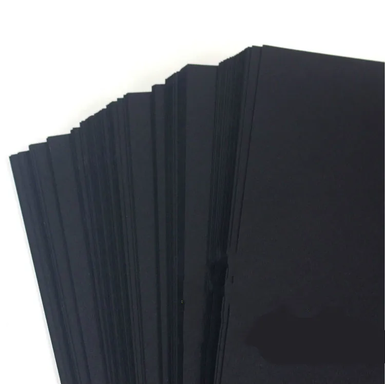 Višenamjenski crni papir za razglednice formata A3/A4, visokokvalitetna dječje ručno papir, papir za albume 