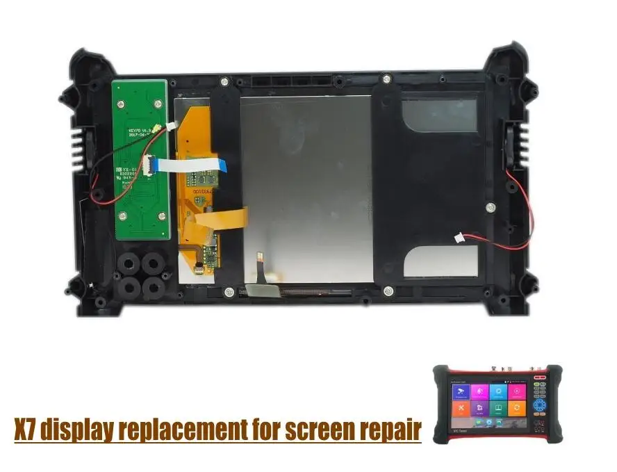 Zaslon osjetljiv na dodir tester video nadzor X7