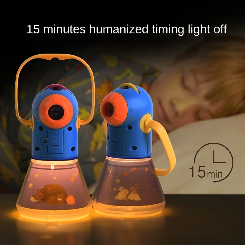 Projekcija Lampa za rano obrazovanje, noćno svjetlo Milu, Multifunkcionalni Scene Projektor, Dječje Sjajne Igračke