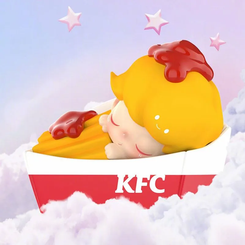 Originalni POP MART DIMOO KFC Zajednički Serija Slijepa Kutija Toys Model Potvrdite Stil Tajanstvena Kutija Slatka Anime Slika Poklon Kutija Sa Iznenađenje