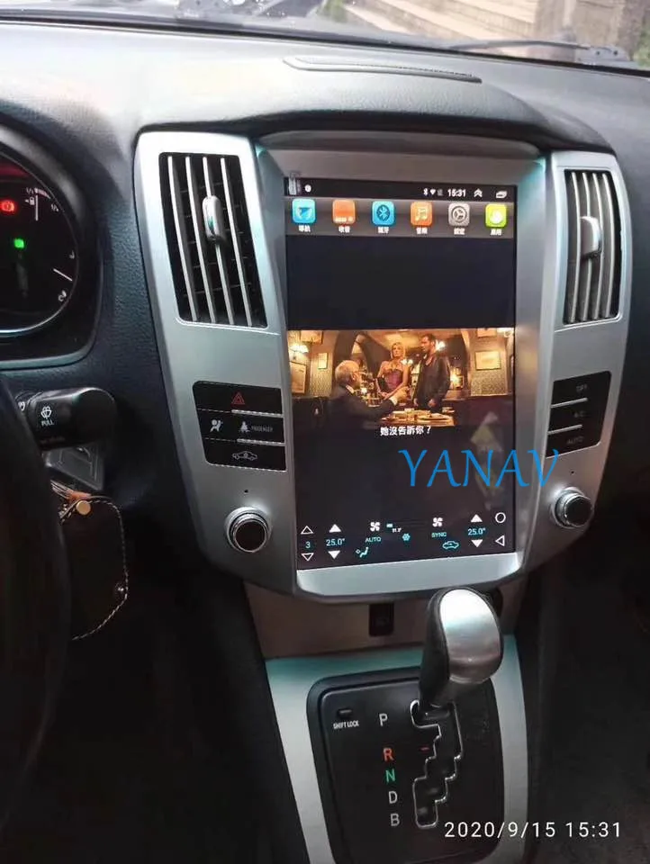 Android Uredjaj za-Lexus RX RX300 RX330 RX350 RX400H 2004-2007 Tesla Vertikalni ekran Stereo prijemnik Video Audio MP3 Player