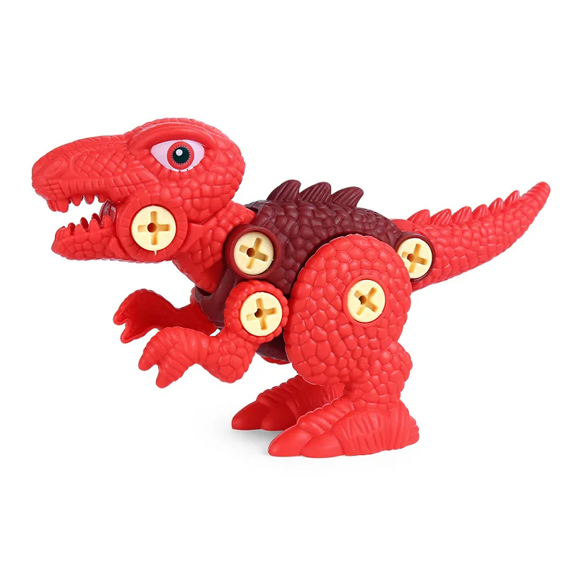 Dječji developping inteligencija u prikupljanju, odvojiva igračka model dinosaura, завинчивающийся Тираннозавр Triceratops Брахиозавр
