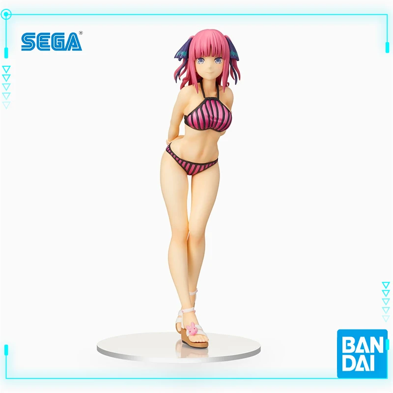 SEGA Originalni Pravi Srž Quintuplets Накано Nino kupaći Kostim Ver. 20 cm Anime Lik Djevojke Naplativa Model Igračke Poklon