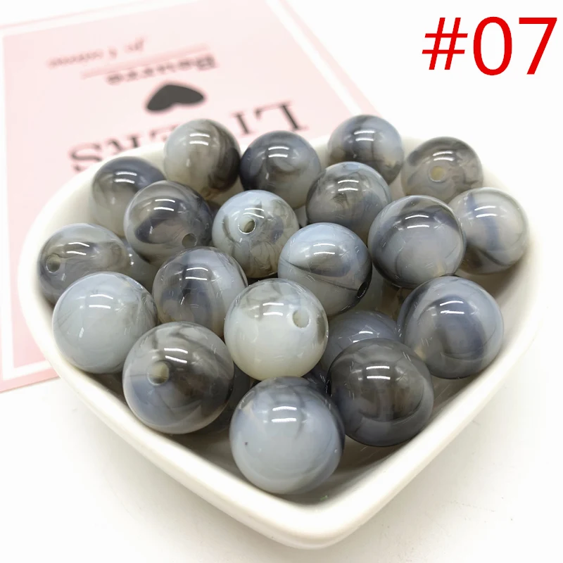 10 kom./lot 14 mm Akrilne Perle, Naušnice i Ogrlica Pribor Perle Za Izradu nakita DIY Nakit #ZS07
