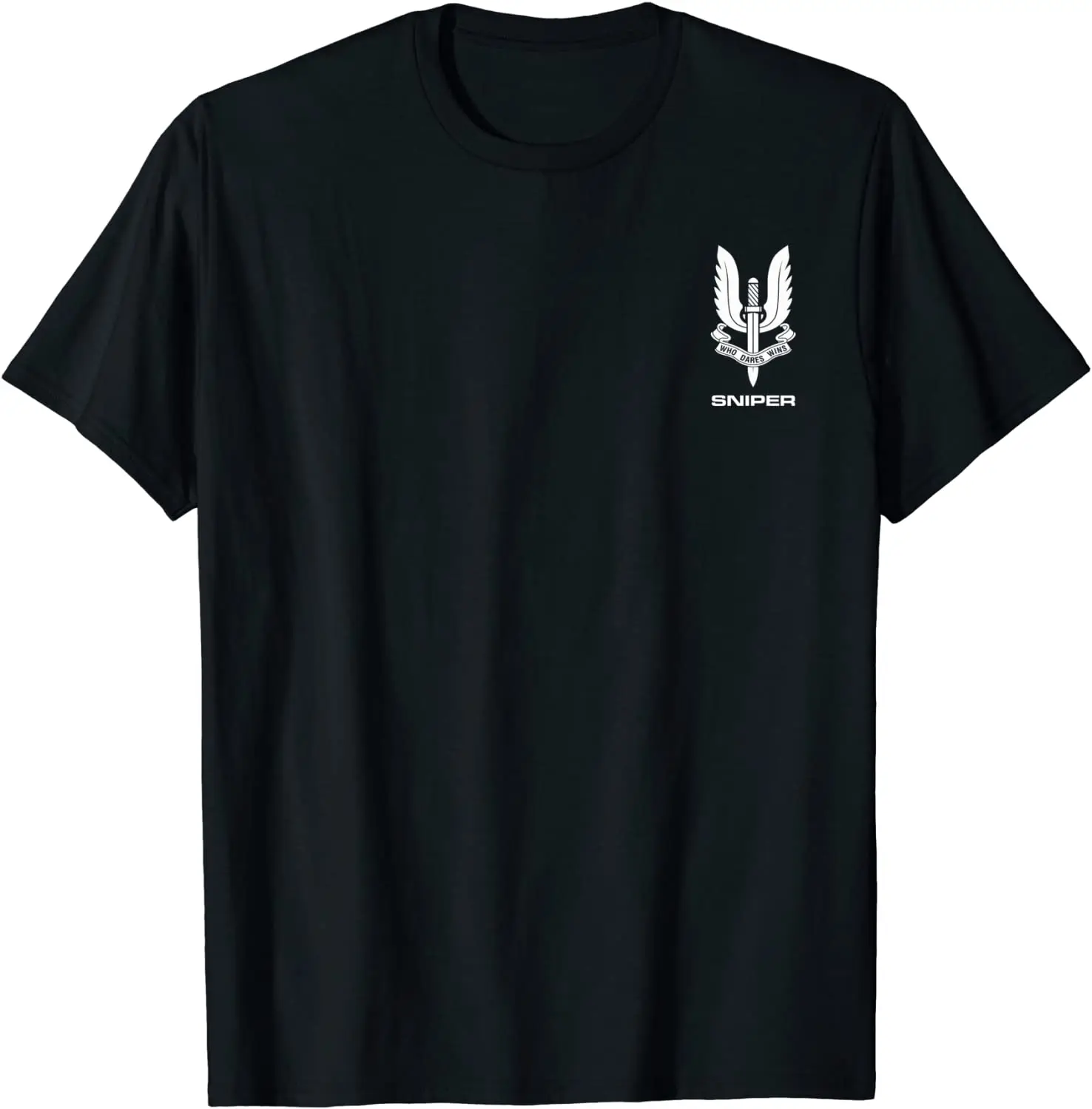 Britanska Vojska Majica SAS-Special Forces Snajper, Nova Ljetna Majica od 100% Pamuka s Okruglog izreza i Kratkih Rukava, Svakodnevni Muška majica, Veličina S-3XL