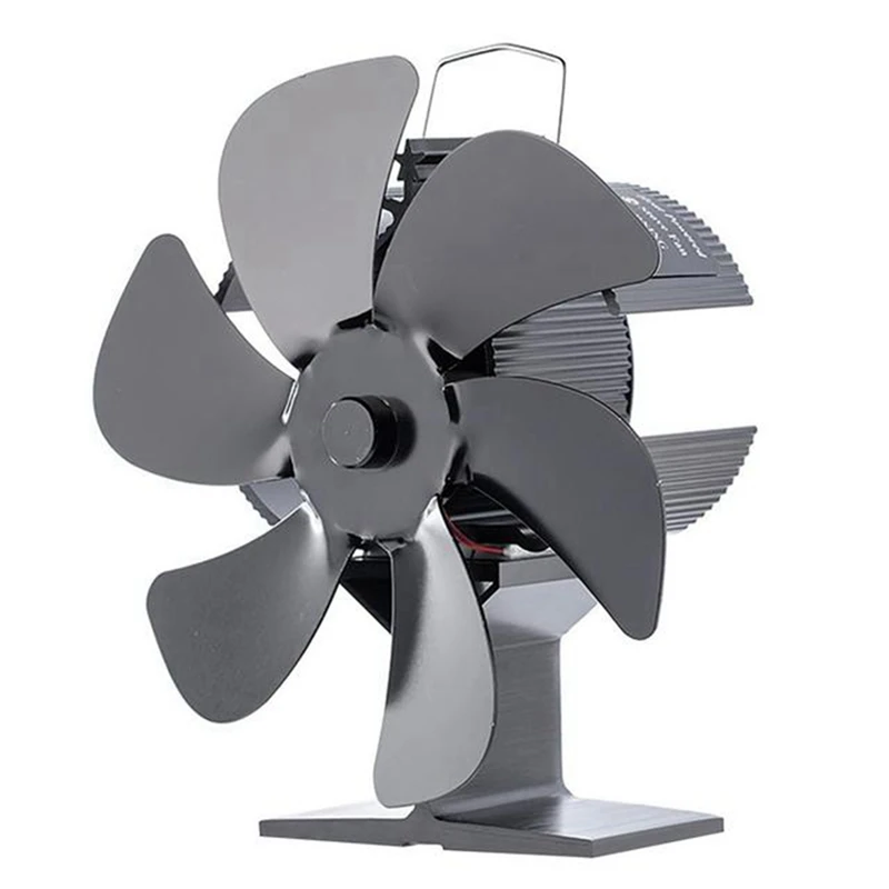 6 Lopatica Termalni Ventilator Za Štednjak Home Kamin Ventilator Za Tihi Drva Plamenik Ecofan Učinkovite Opreme Za Distribuciju Topline