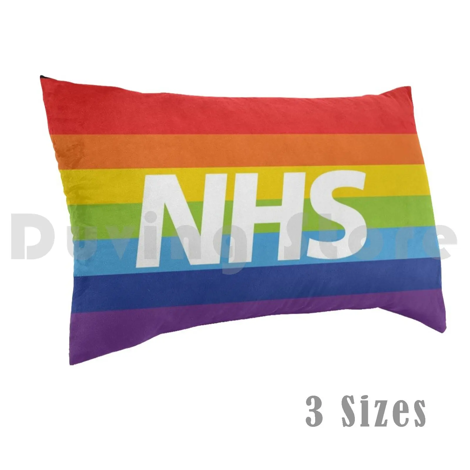 Jastučnica Nhs Rainbow s po cijeloj površini 35x50 Nhs Love National health service Nacionalni Heroji zdravstvene Heroji Nhs
