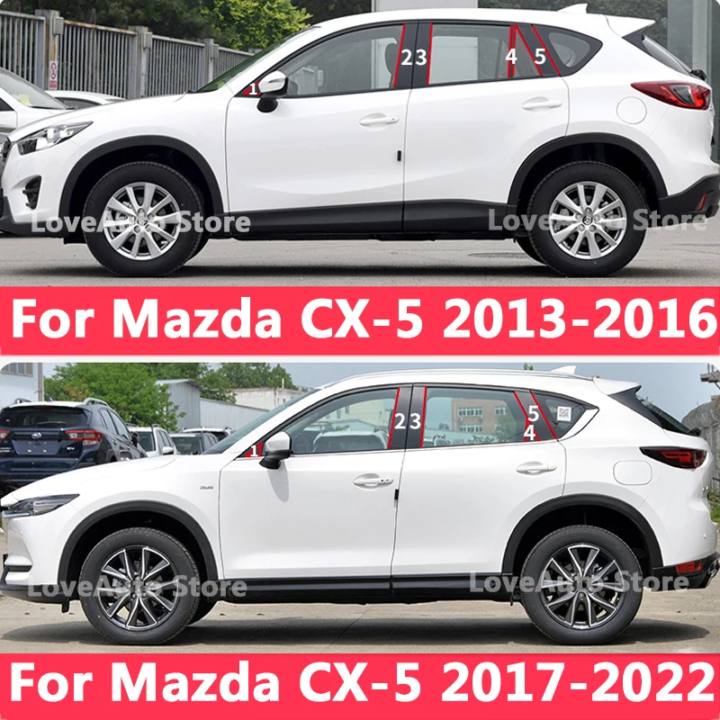 Za Mazda CX5 CX-5 KF 2013-2022 Vozilu Središnji Stup B C Poklopac Stalak za Oblikovanje Etikete Vanjski Okvir 2021 2019 2020
