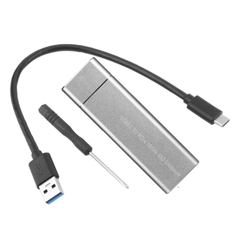 10 Gbit/s USB 3,1 za M. 2 NVME NGFF PCIe SSD Telo NVME M2 M-Key za solid state drive tipa C Adapter Torbica Podrška 2242-2280