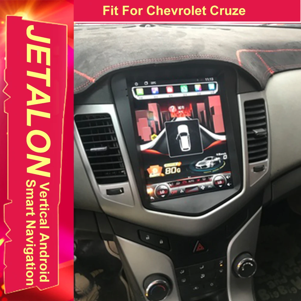 Za Chevrolet Cruze Tesla Radio Android 10 Stereo GPS Auto Media Player S 4 G Lte Mrežna Navigacija IPS EKRAN