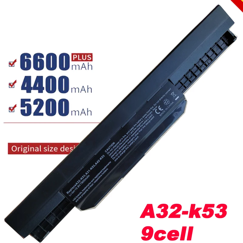 Posebne Bateriju za laptop K53u Za Asus A32 K53 A42-K53 A31-K53 A41-K53 A43 a a53 K43 K53 K53S X43 X44 X53 X54 X84 X53S Brza dostava