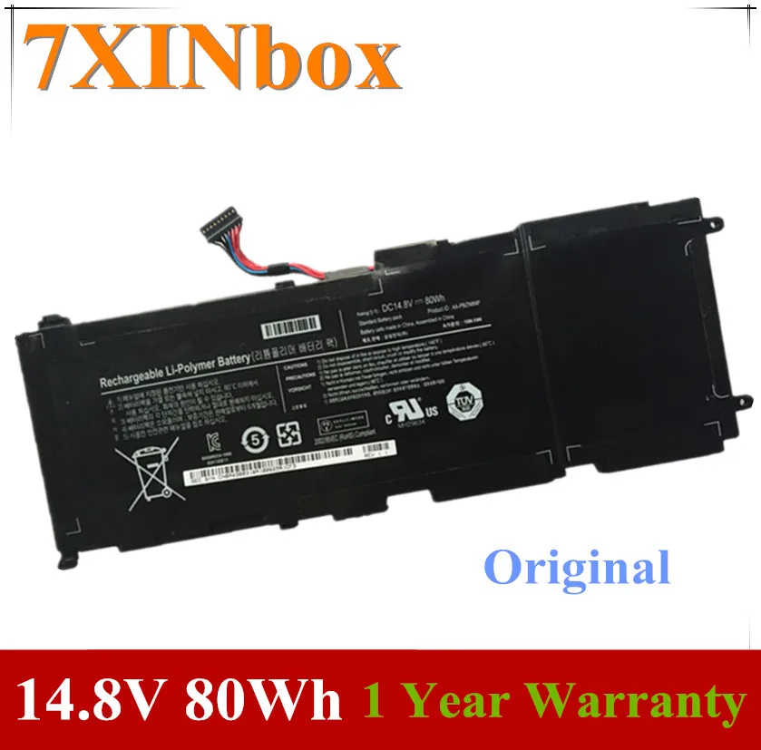 7XINbox 14,8 V 80wh Original Baterija za laptop AA-PBZN8NP za Samsung NP-700 700z 1588-3366 P42GL5-01-N01 NP700Z5B