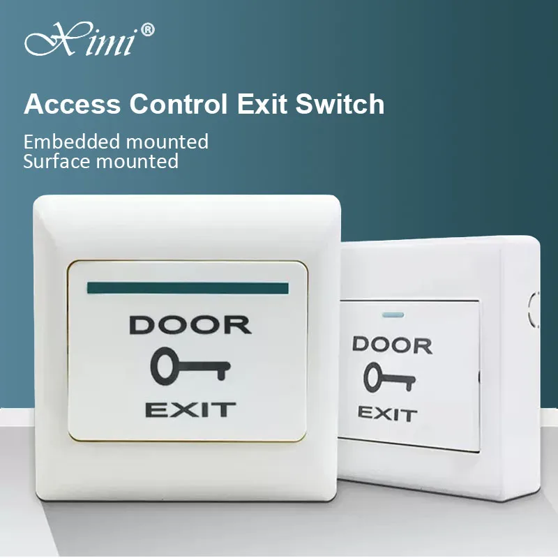 Pritisni prekidač Gumb za Izlaz iz vrata Otključavanje za kontrolu pristupa E-Zaključavanje Vrata BEZ senzora za zaključavanje COM Prekidač Pristupa potisna ploča