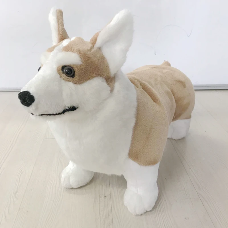 2020 novi dizajn realno mekana igračka za pse corgi realno igračka za pse corgi