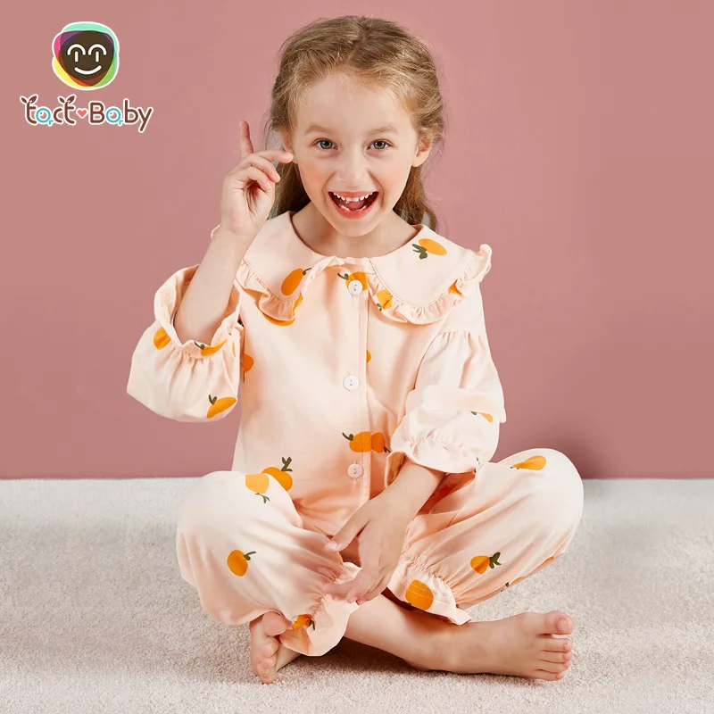 Pidžama Za Djevojčice od 3 do 16 godina, Komplet za Kućne Odjeće s Dugim rukavima za Djevojčice, Jesensko-Zimski Božićno Пижама, Odjeća za Djevojčice