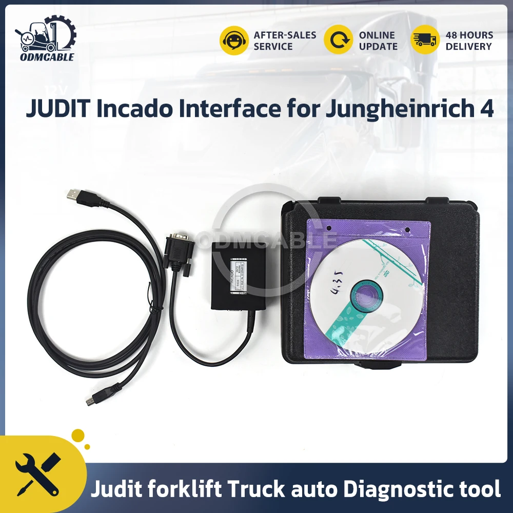 Judit Box Incado s dijagnostički alat za vilica viljuškar Judit ET i Judit SH Kit dijagnostički skener JUDIT-4 Jungheinrich