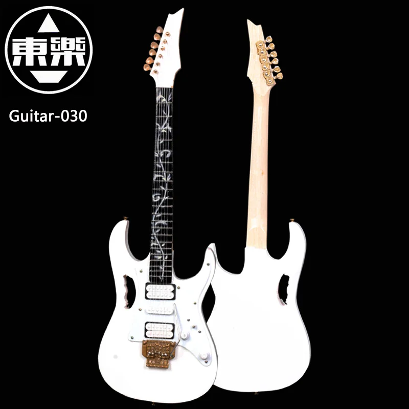 Drveni minijaturni model gitare ručne izrade guitar-030 Gitaru zaslon s футляром i postoljem (ne pravi gitara! Samo za pokazivanje!)
