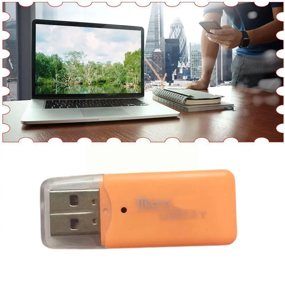 Visoko kvalitetni Mini-USB 2.0, Čitač kartica za Micro SD kartice, adapter za TF kartice, Plug and play, na izbor za Tablet PC J5S3