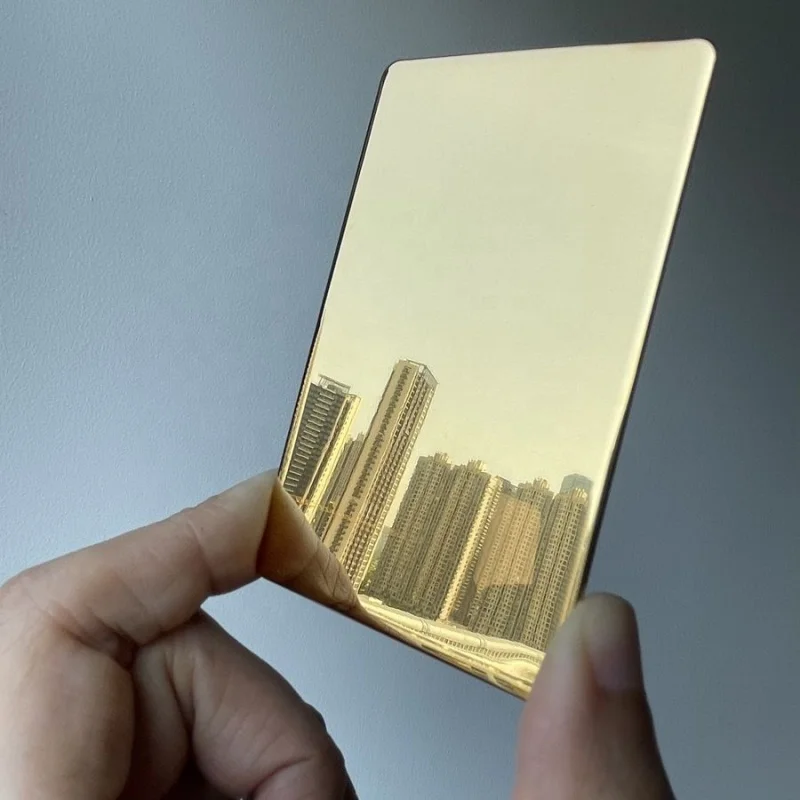 Luksuzna 24K zlatni NFC hybrid metal kartica poslovne metalna karta od nehrđajućeg čelika