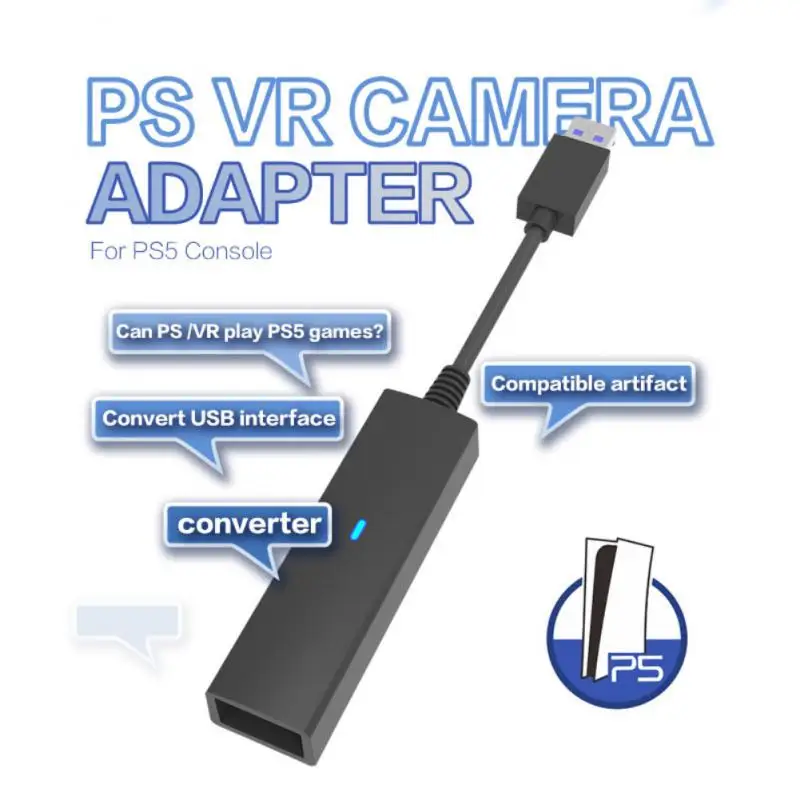 USB 3.0 VR PS Za PS5 Kabel-Ac VR Priključak Mini-Adapter Za Kameru Za PS5 Igre Pribor PS4 Skladište PlayStation VR