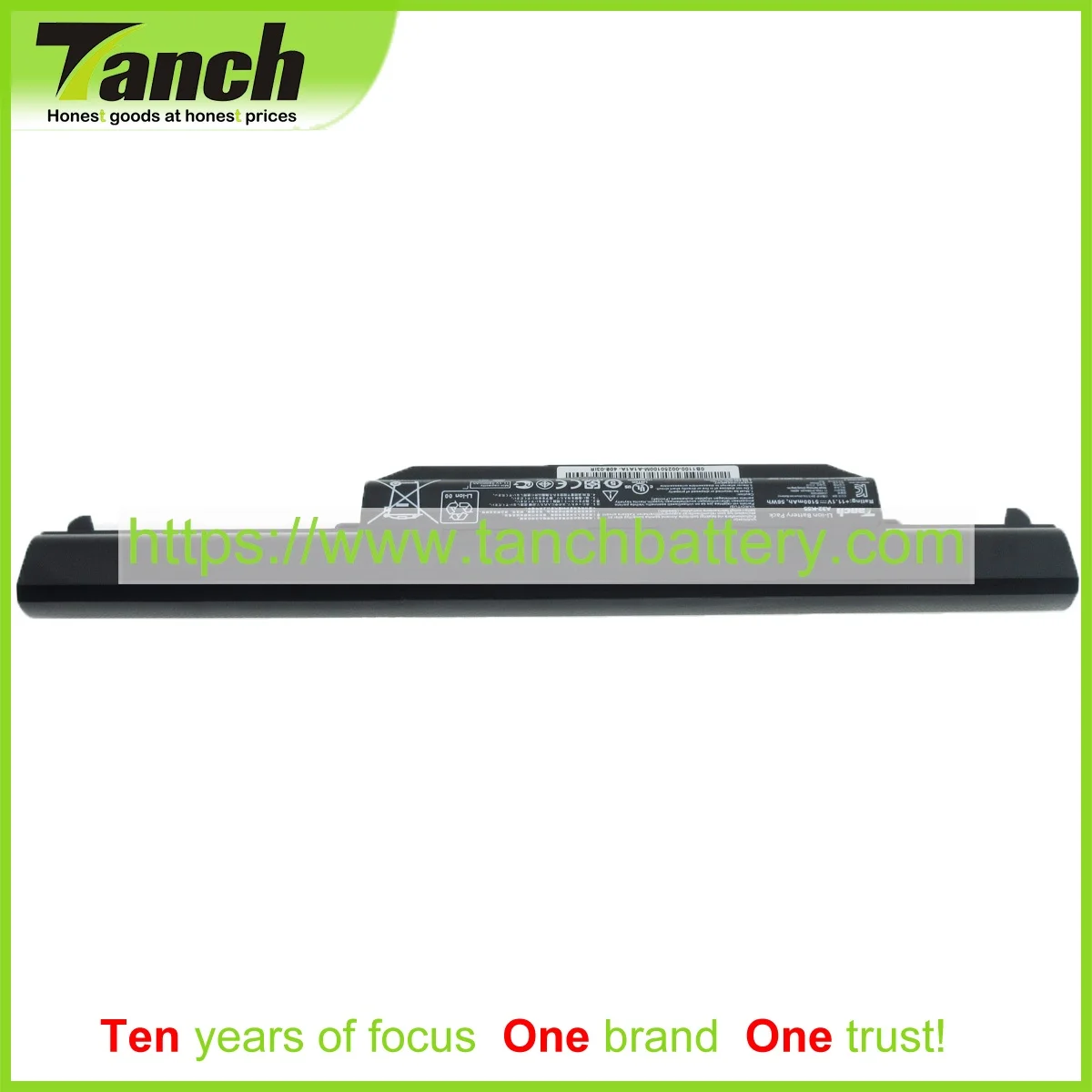 Baterije za laptop Tanch za ASUS A32-K55 A33-K55 0B110-00050600 0B110-00050800 A42-K55 0B110-00050500 X 11,1, 6 ćelija