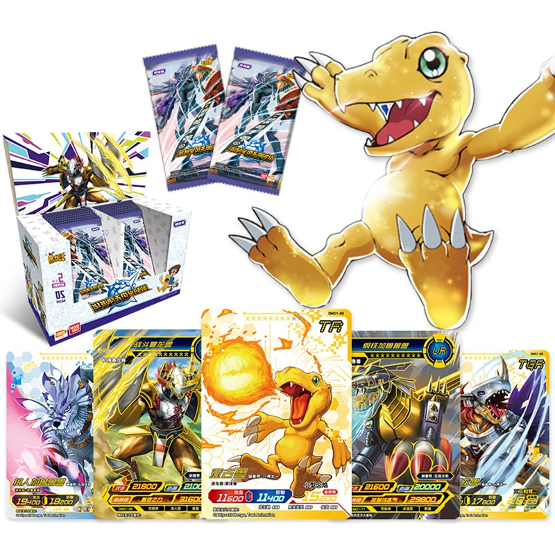 Novi Anime Digimon Adventure Kartice Legendarni Тираннозавр Rex SP UR Transparentno TGR Periferne Slot Kartice Zbirka Poklona Igračke