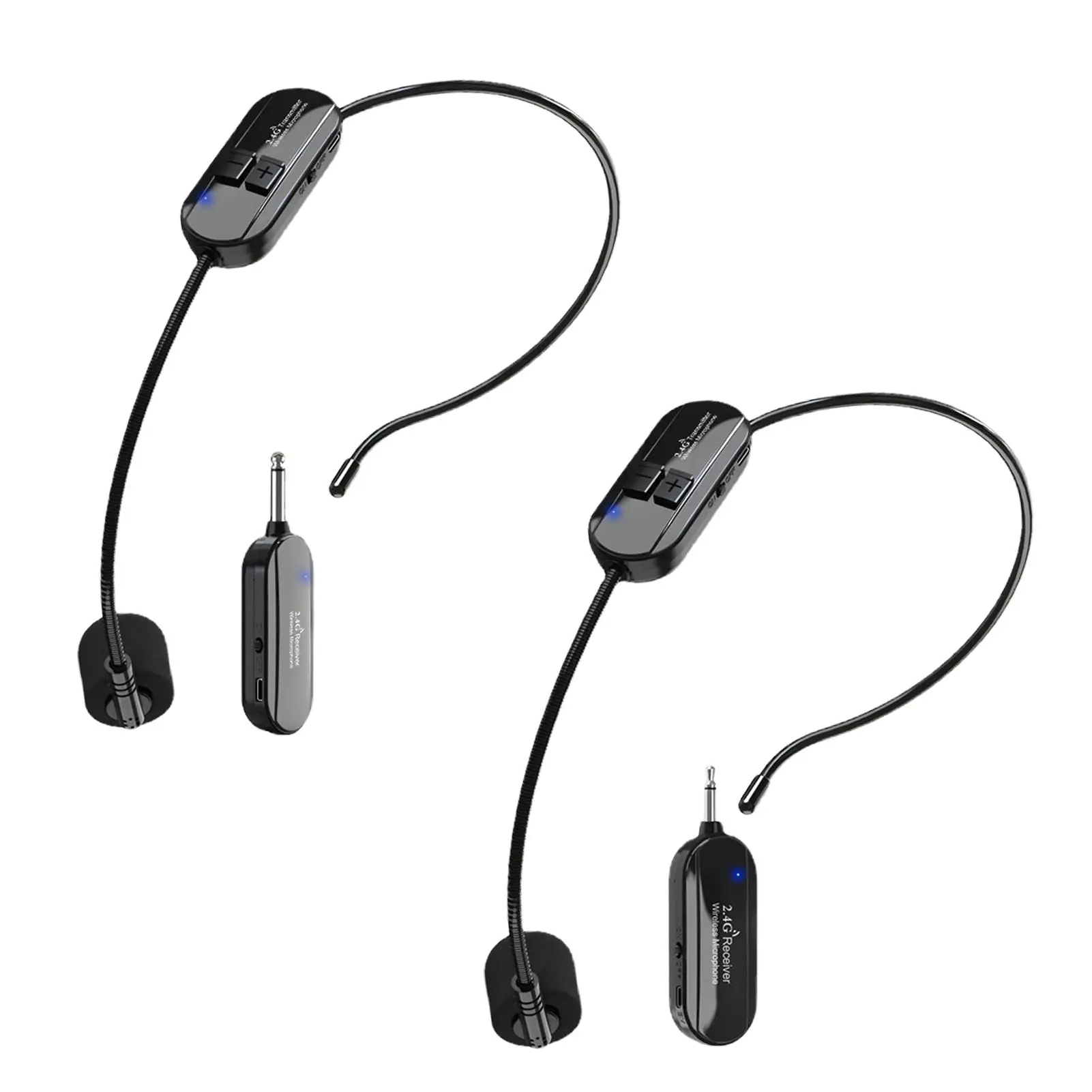 Bežične slušalice za nastavnike 2,4 G Dual bežični mikrofon TYPE-C za zvučnike Osobno cool mikrofon slušalice sa čistim zvukom
