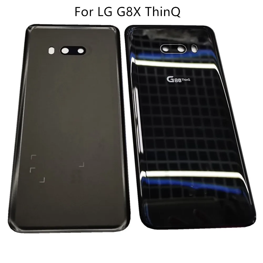 Za LG G8X ThinQ Pretinca za Baterije Poklopac Pretinca za baterije Stražnja Vrata Stražnji Poklopac Kućišta Za LG G8X ThinQ Pretinca za Baterije Dodajte ljepilo za objektiv Kamere