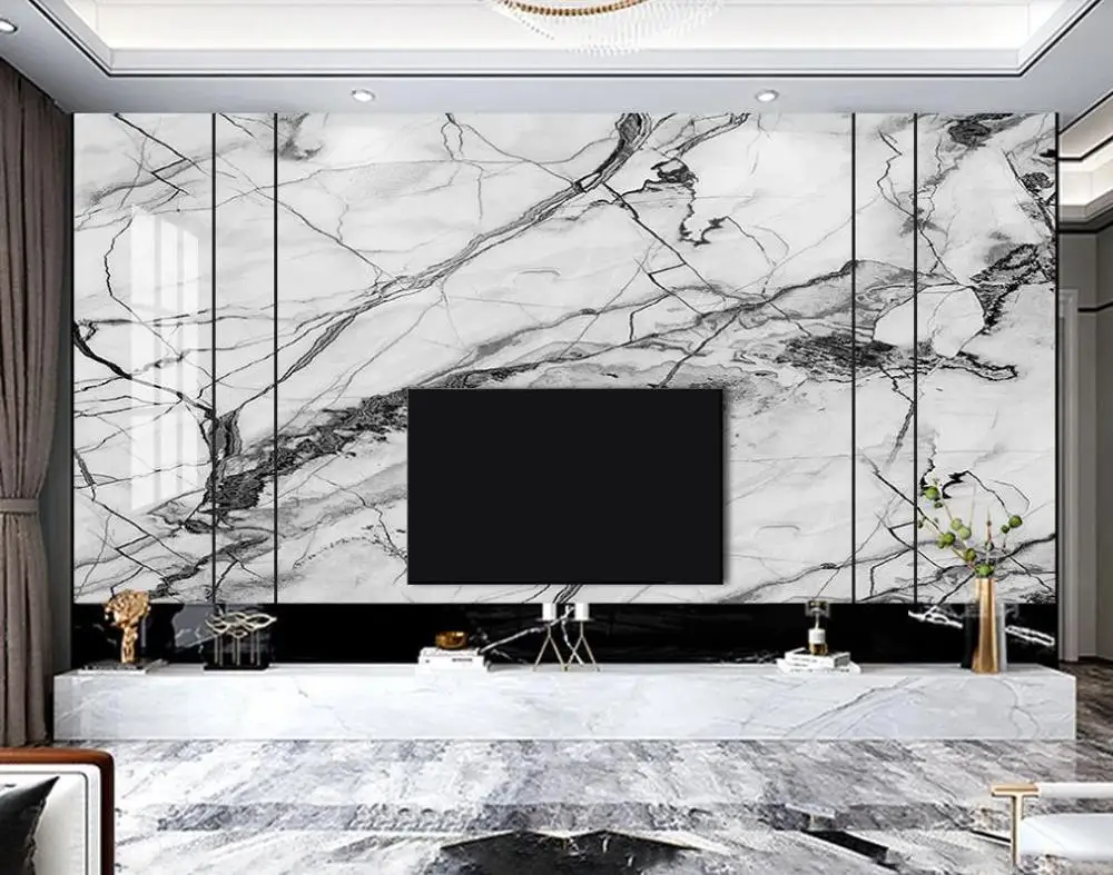 Običaj 3D Zidne Tapete Visoke kvalitete atmosferski kamene tapete s uzorkom za zidove spavaće sobe, dnevni boravak Kvalitetne 3d Desktop