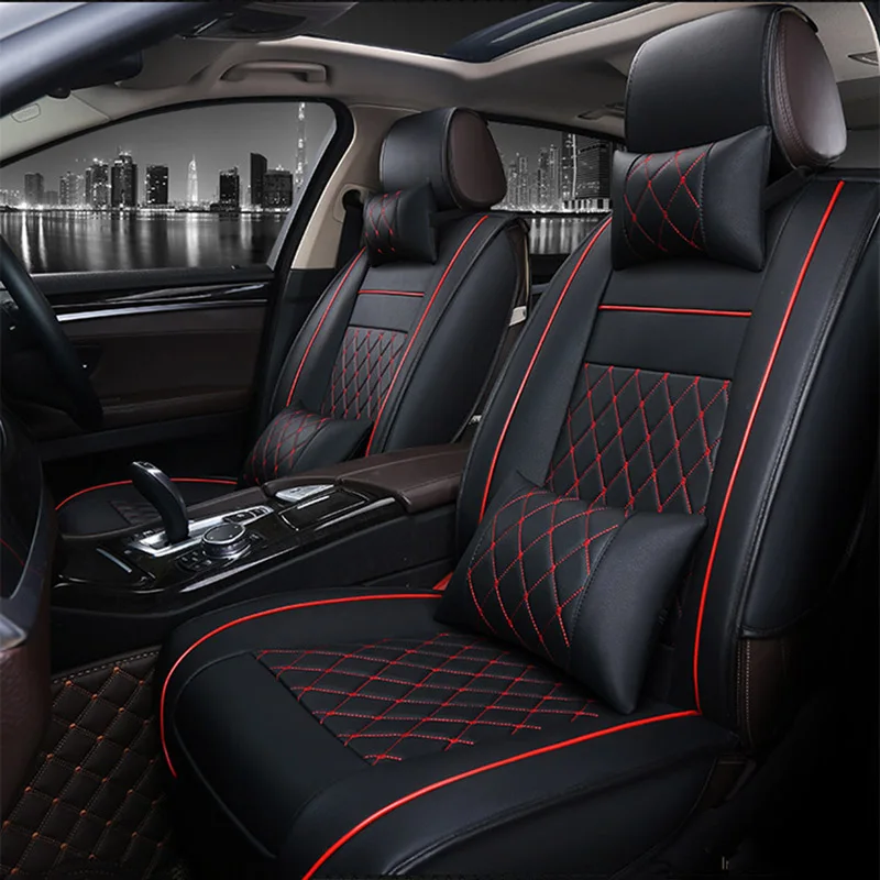 Univerzalne presvlake za sjedala Od Umjetne kože Za BYD F0 F3 F3R G3 G3R L3 F6 G6S6 E6 E6 M6 SURUI SIRUI PRILAGOĐENE Naljepnice auto oprema