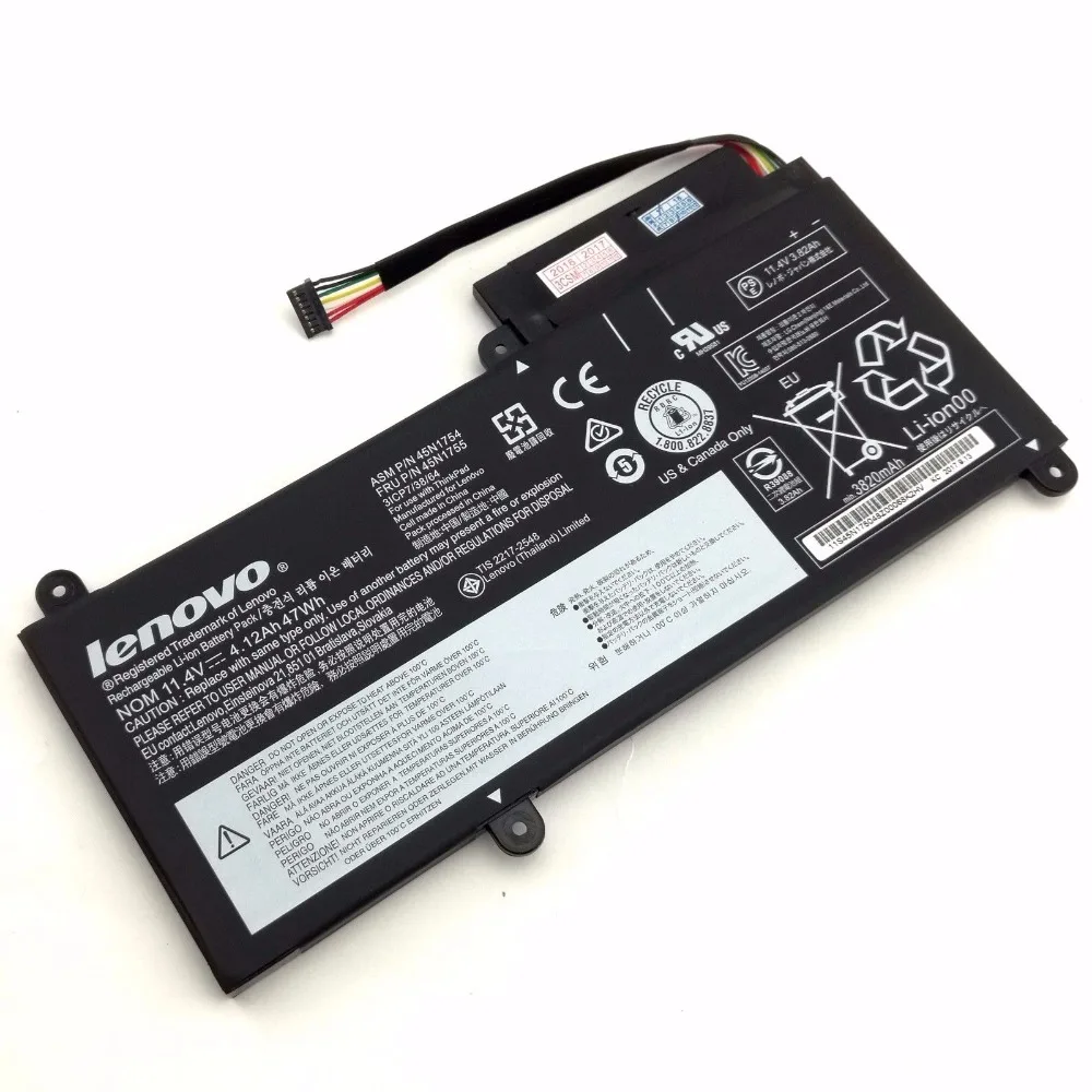 Novi Original Baterija za LENOVO ThinkPad E450 E450C E455 E460 E460C E465 serije 11,4 V 47WH