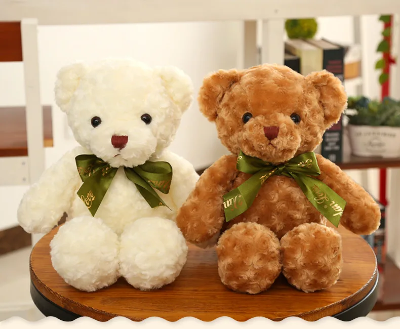 jednodijelni veliki plišani high-end luk medvjed igračka medo lutka dar oko 70 cm 2987