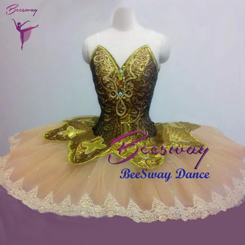 Zlatno je Nevjerojatan Stručni Балетное haljina-svežanj Paquita Raymond, klasični balet kutiju za Djevojčice, Klasični Balet Kostimi