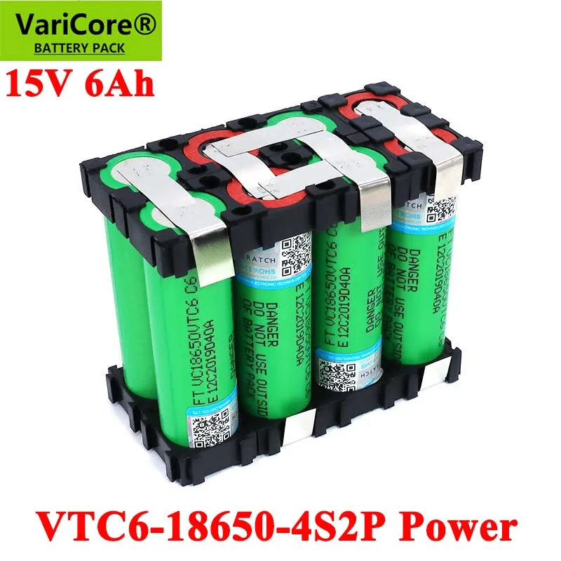 VariCore 18650 VTC6 4S1P 14,4/14,8 3000 mah 4S2P 6000 mah 20 ampera 15 16,8 za odvijača baterije baterija aparat za varenje