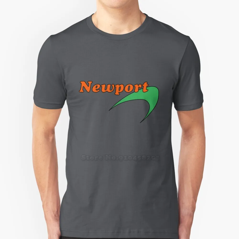 Newport Cigareta Vintage Branded Majica, Majica Kratkih Rukava, Ljetna Muška Ulica Majica, Logotip marke Newport New Port Nihilism