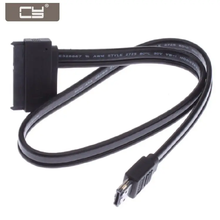Zihan CY 50 cm SATA 22Pin s dvostrukim napajanjem 12 5 U eSATAp Power ESATA, USB 2.0 Kombinirani Kabel za 2,5 