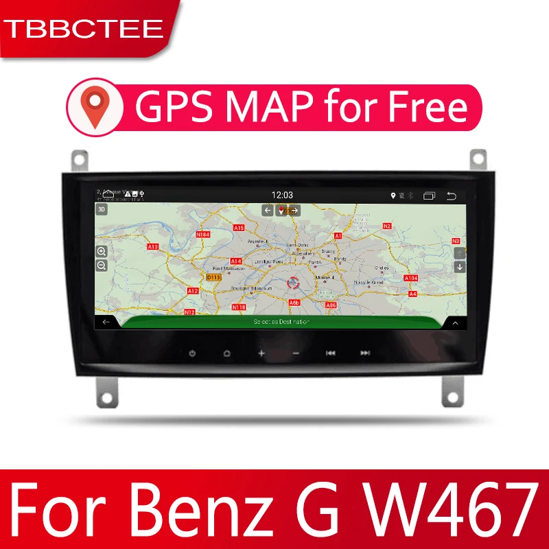 2din Auto media Android Авторадио Auto Radio GPS player Za Mercedes-Benz CLC G Class W467 2008 ~ 2011 WiFi Slr link Navi