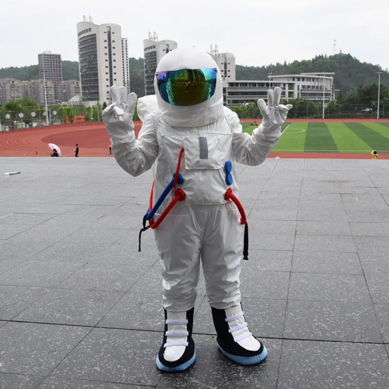Topla rasprodaja! Kvalitetan prostor, kostim maskote kostim maskote Astronauta kostim maskote s Ruksakom s LOGOTIPOM rukavice, cipele